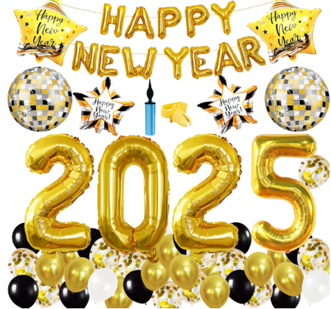 New Years Eve Party Supplies 2025 Kit